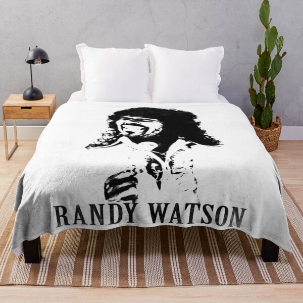 Item preview, RandyWatson Soul Lounge Singer Stencil Black And White Comedy Art designed and sold by EruvynStudiose.