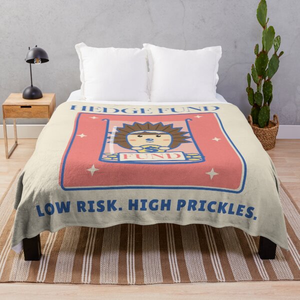 Artikelvorschau, Hedge Fund Funny Hedgehog Finance Pun entworfen und verkauft von somebasic.