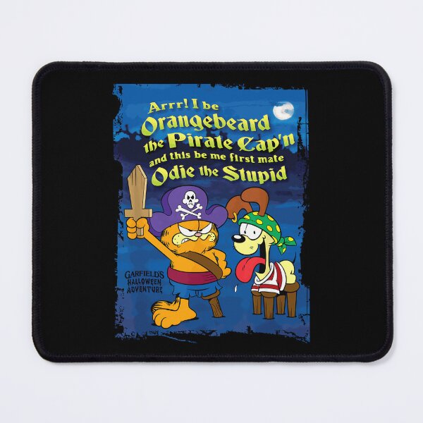Item preview, Arrr Pirate Orangebeard And Cartoon Cat Grumpy Kitty designed and sold by rebmanst.