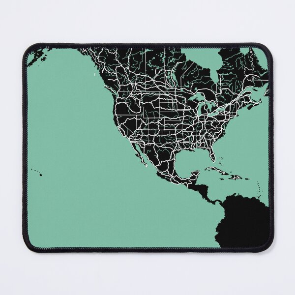 Item preview, North America Map (United States, Canada, Mexico) designed and sold by MapsByLeo.