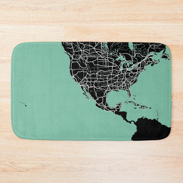 Item preview, North America Map (United States, Canada, Mexico) designed and sold by MapsByLeo.