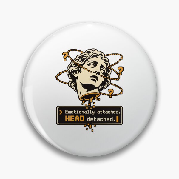Artikelvorschau, Emotional gebunden, Kopf abgetrennt Terminal Art entworfen und verkauft von ThreadQuirk.