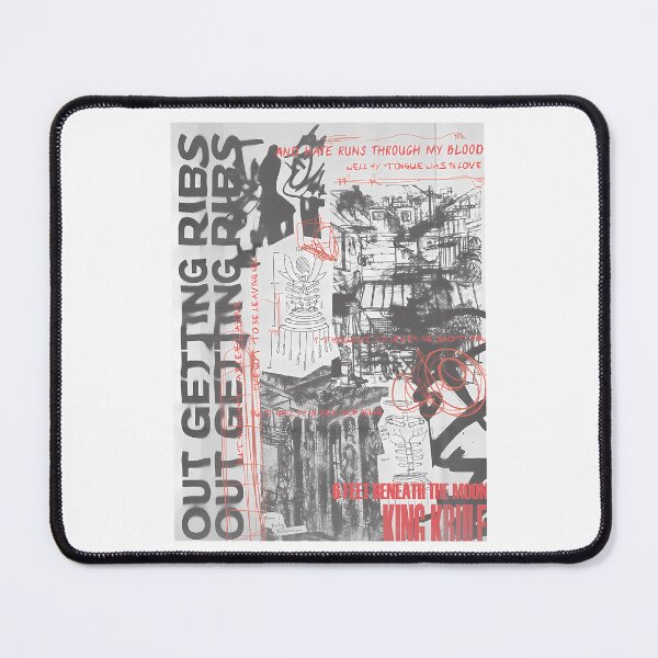 Item preview, Getting Ribs Krule Poster - Red Version designed and sold by leandiajam.