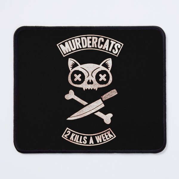 Item preview, Murdercats Feline Skull Crossed Knives designed and sold by Joekonen23.