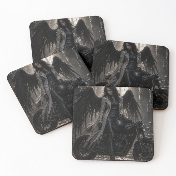 Item preview, Fallen Angel Biker Girl designed and sold by photoparadise22.