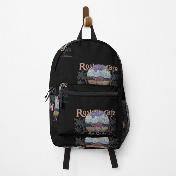 Item preview, Roslyn Cafe Oasis Camel Desert Graphic designed and sold by Joekonen23.