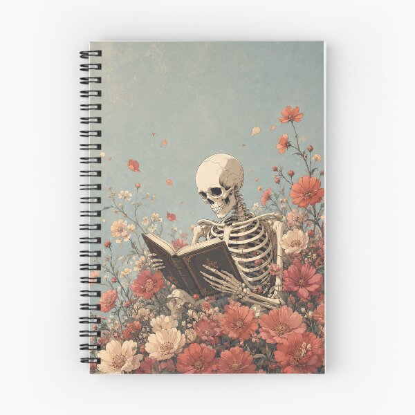 Item preview, Skeleton Among Wildflowers designed and sold by elarisstudio.