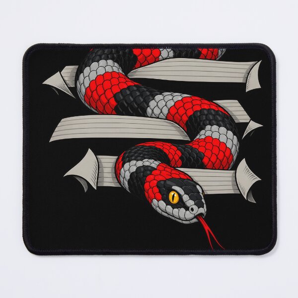 Item preview, Coral-striped Snake designed and sold by DrawingAndText.
