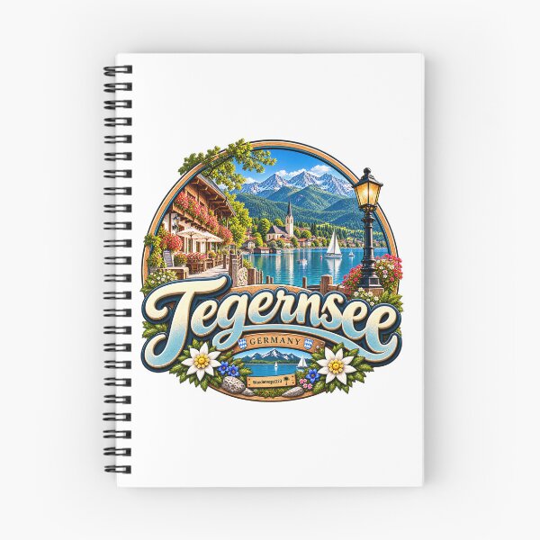 Item preview, Tegernsee Bavaria – Alpine Lake & Vacation Vintage Travel Design designed and sold by Wandervogel123.