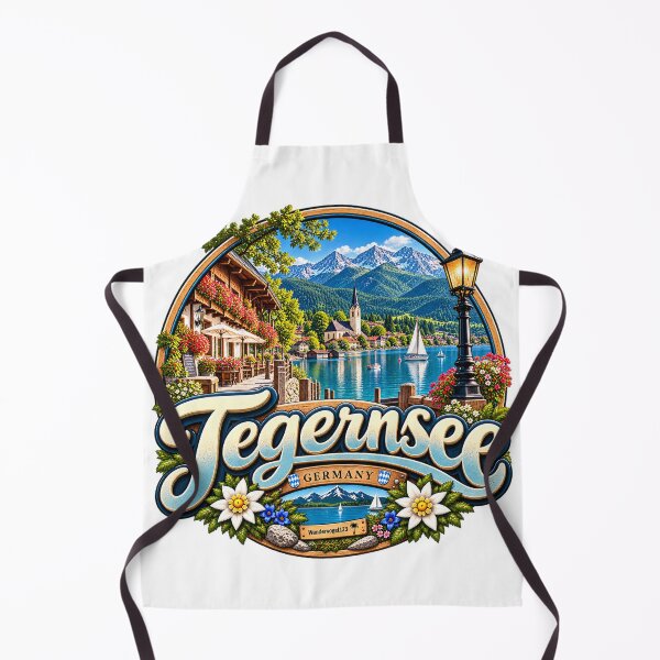 Item preview, Tegernsee Bavaria – Alpine Lake & Vacation Vintage Travel Design designed and sold by Wandervogel123.