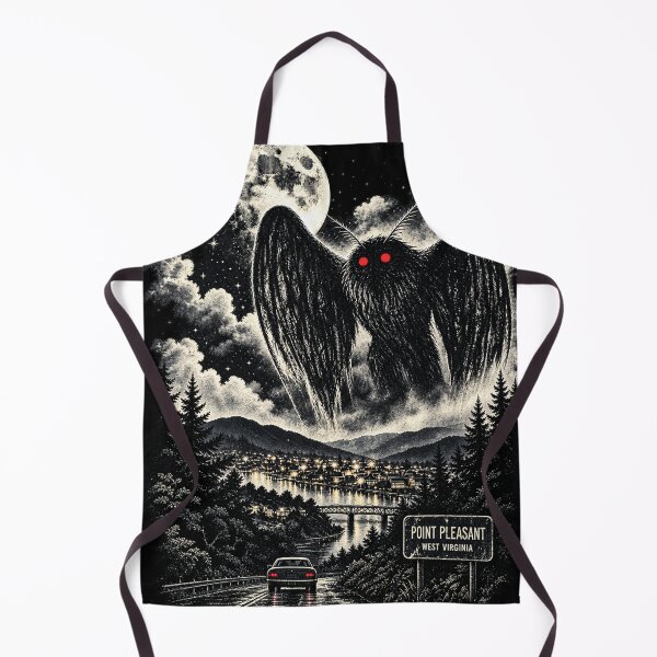 Item preview, Mothman Vintage Funny Cryptid Meme designed and sold by NormamArtworks.