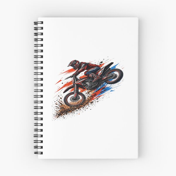 Item preview, Dynamic Motocross Dirt Bike Rider Speed Splash T-Shirt designed and sold by Sushikidsntoddlers.