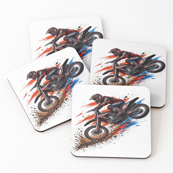 Item preview, Dynamic Motocross Dirt Bike Rider Speed Splash T-Shirt designed and sold by Sushikidsntoddlers.