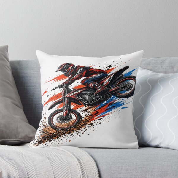 Item preview, Dynamic Motocross Dirt Bike Rider Speed Splash T-Shirt designed and sold by Sushikidsntoddlers.