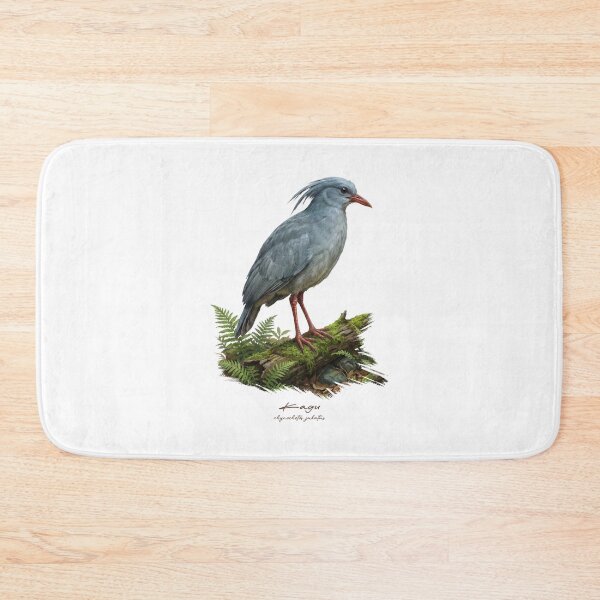 Item preview, Kagu in Mountain Forest Bird Illustration designed and sold by Takeda-art.