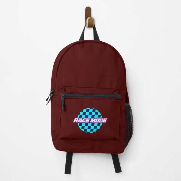 Item preview, Race Mode Activated Neon Checkered Badge Motorsport designed and sold by littleamelin.