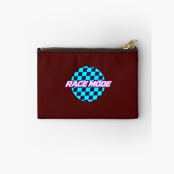 Item preview, Race Mode Activated Neon Checkered Badge Motorsport designed and sold by littleamelin.