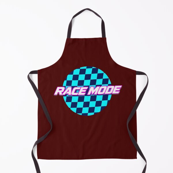 Item preview, Race Mode Activated Neon Checkered Badge Motorsport designed and sold by littleamelin.
