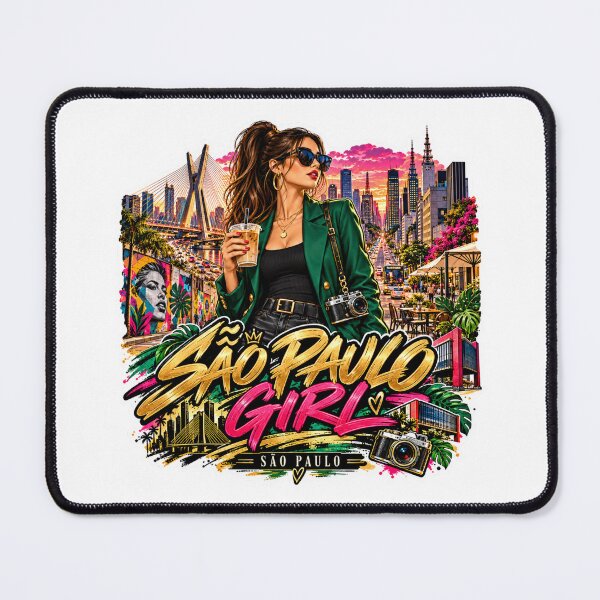 Item preview, São Paulo Girl Brazil Urban Travel designed and sold by lorand-designs.