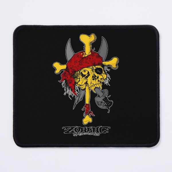 Item preview, ellow Pirate Skull With Red Bandana designed and sold by RebeccaStewar.