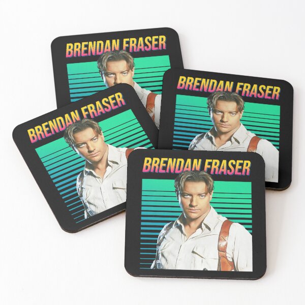 Artikelvorschau, Brendan Fraser Retro Portrait Geschenk für Fans entworfen und verkauft von kenlopabgade.