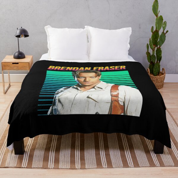 Item preview, Brendan Fraser Retro Portrait Gift Fan designed and sold by kenlopabgade.