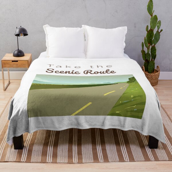 Item preview, Take the Scenic Route – Road and Sky Nature Design designed and sold by J-Nature-Vibes.