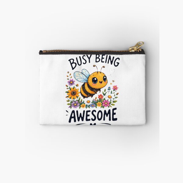 Item preview, Busy Being Awesome Cute Honey Bee Wildflowers designed and sold by Pyt27.