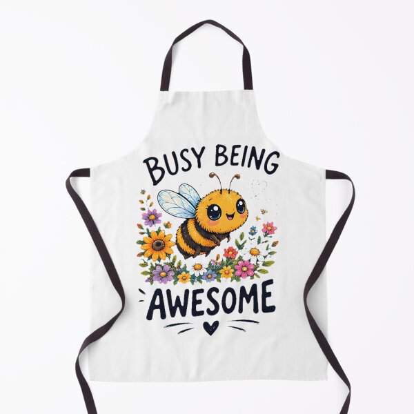 Item preview, Busy Being Awesome Cute Honey Bee Wildflowers designed and sold by Pyt27.