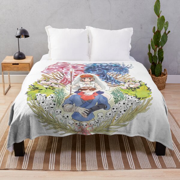 Item preview, forest spirits art girl [[themomonoke]] go -%[ghiblis]%-aways  designed and sold by Wholanshop.