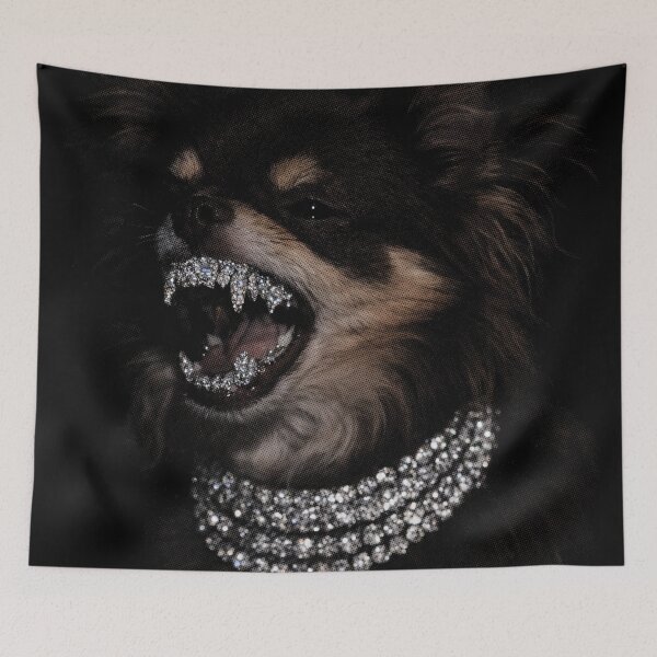 Item preview, Chihuahua with Grillz designed and sold by NF Designs Studio DTF.
