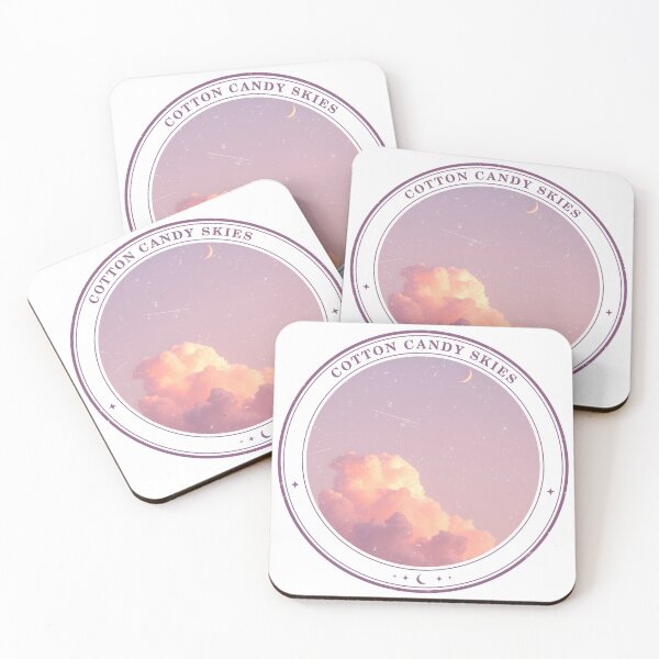 Item preview, Cotton Candy Skies Vintage Badge designed and sold by AtelierEmotion.