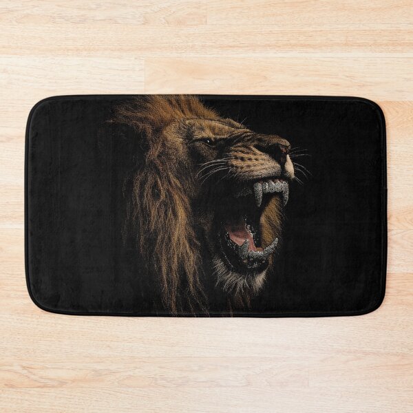 Item preview, Wild Lion with Diamond Fangs designed and sold by NF Designs Studio DTF.