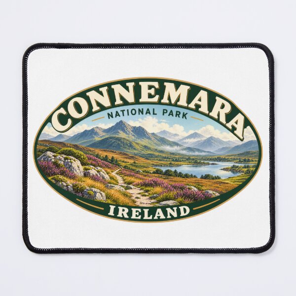 Item preview, Connemara Ireland – Vintage Travel Landscape designed and sold by CosmicAnomaly.