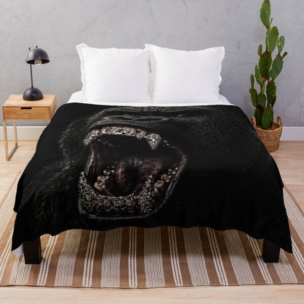 Item preview, Wild Gorilla with Grillz designed and sold by NF Designs Studio DTF.
