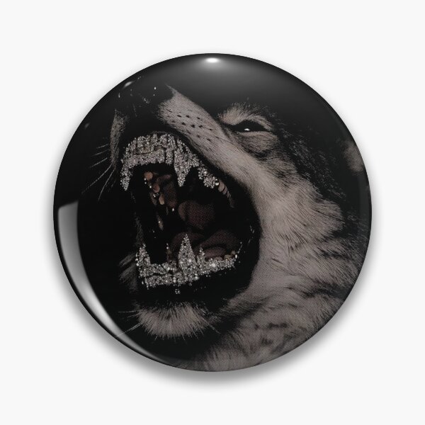 Item preview, Wild Wolf with Grillz designed and sold by NF Designs Studio DTF.