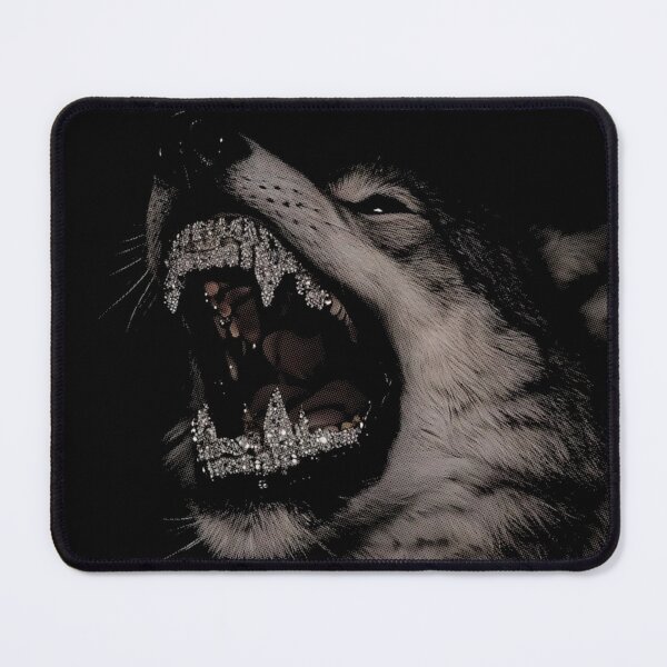 Item preview, Wild Wolf with Grillz designed and sold by NF Designs Studio DTF.
