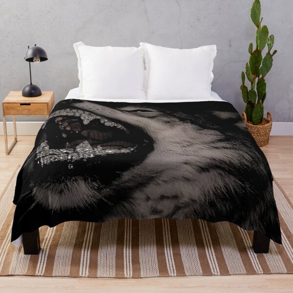 Item preview, Wild Wolf with Grillz designed and sold by NF Designs Studio DTF.