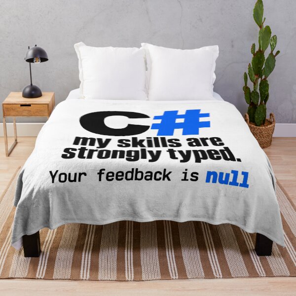 Artikelvorschau, C Stark typisierter lustiger Programmierer-Slogan Typografie-Design entworfen und verkauft von ThreadQuirk.