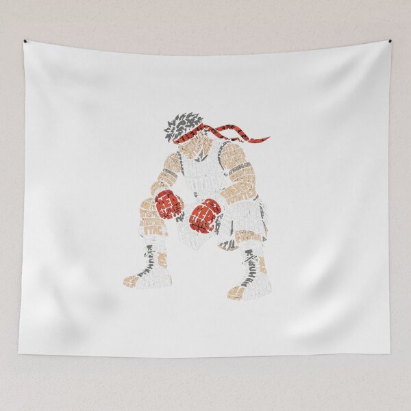 Item preview, Street Fighter Ryu Calligram designed and sold by LilianaFranze.