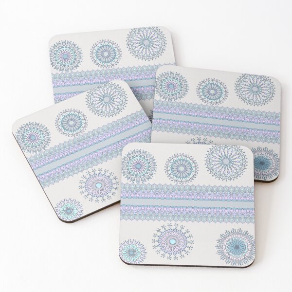 Item preview, Showy Snow Flakes and Winter Ribbons  designed and sold by JaygiesDesign.