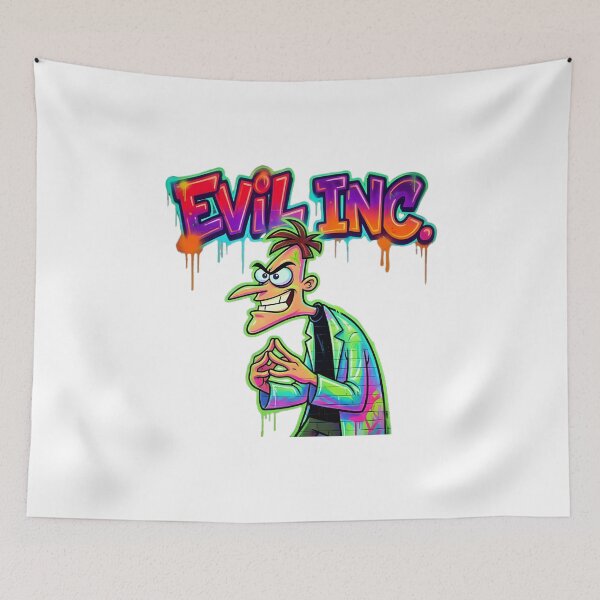 Item preview, Evil Scientist Graffiti Colorful Drip Art Evil Inc Streetwear designed and sold by DumpsterJuicee.