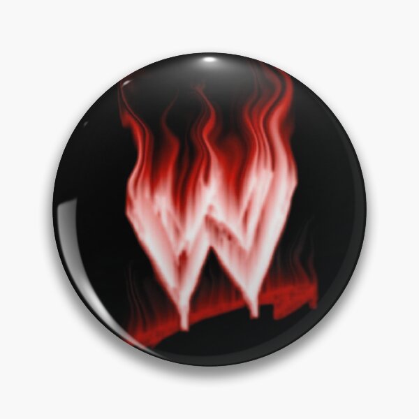 Item preview, WWE Flaming Attitude Era Scratch Logo designed and sold by Bohepa.
