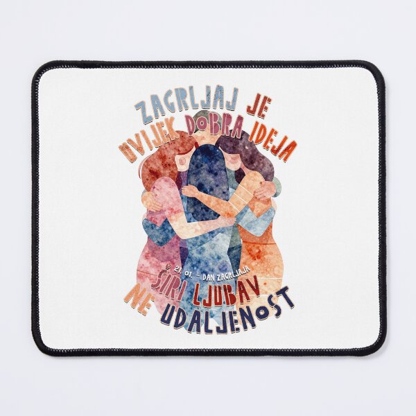 Item preview, Zagrljaj je uvijek dobra ideja designed and sold by MC Art Studio.