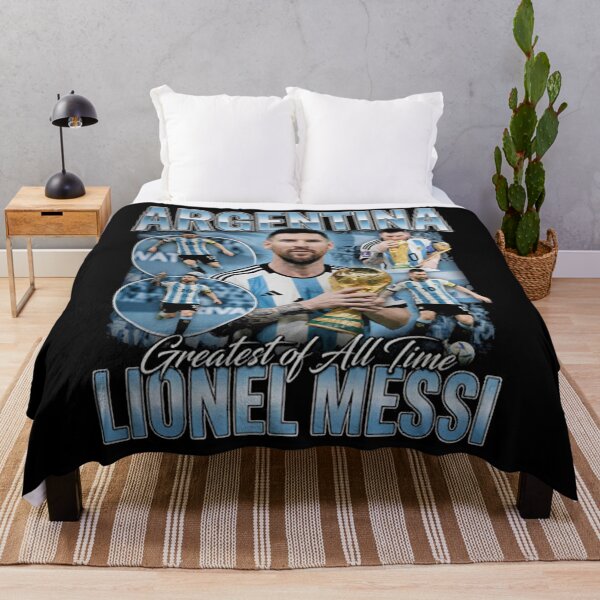 Aperçu de l'œuvre Lionel Messi Argentina GOAT World Cup - Lionel Messi Argentina GOAT 10 créée et vendue par bunenebun.