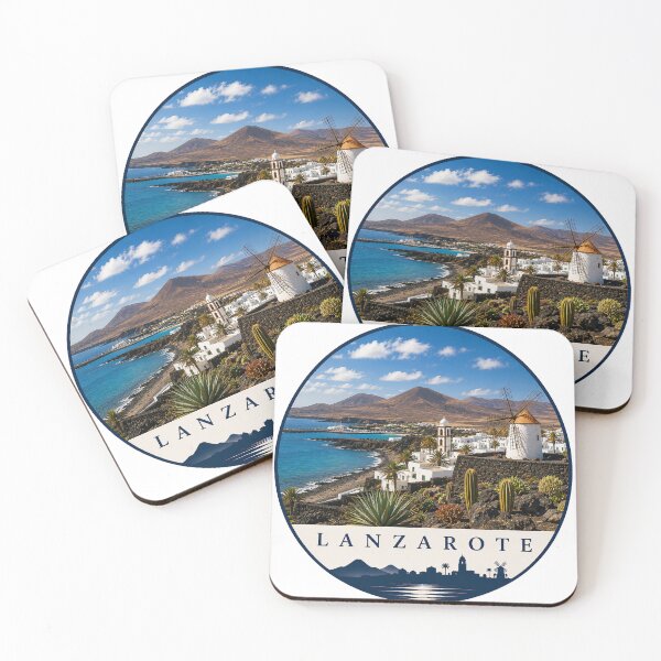 Item preview, Camiseta de la Costa Volcánica de Lanzarote designed and sold by Beyond Destinations.