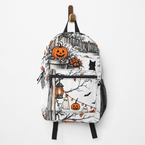 Item preview, Halloween backyard designed and sold by JOHN44ART.