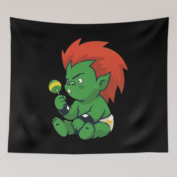 Item preview, Baby Blanka Retro designed and sold by AllbrightBond.