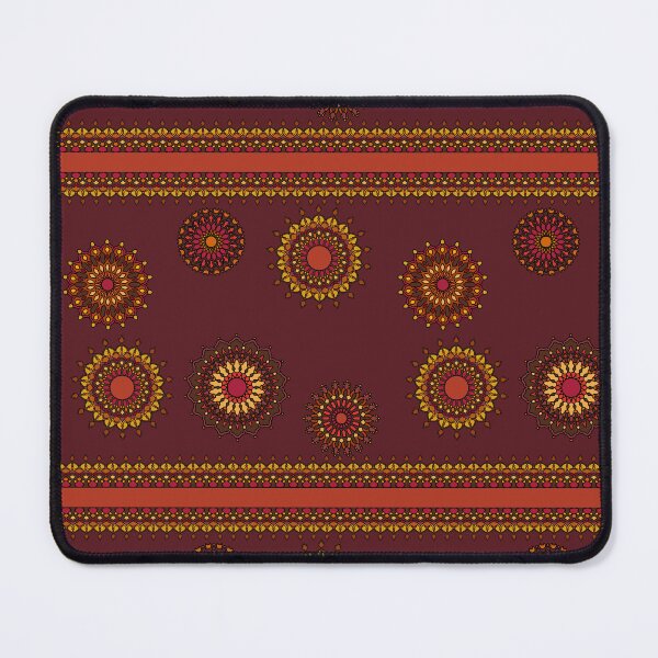 Item preview, Warm Stripes and Mandalas designed and sold by JaygiesDesign.