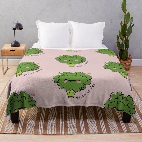 Item preview, Broccoli Bro Cute Kawaii Funny Vegetable Pun designed and sold by JOCSTOCK.